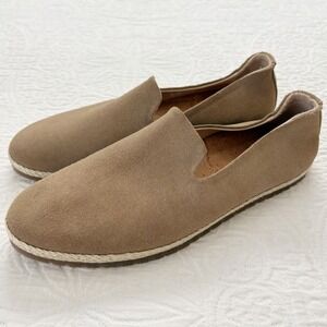 Patara Men's Light Brown Leather Smoking Slipper Sz 10